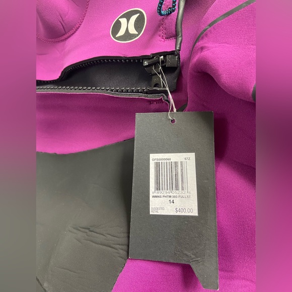 NWT!!! Hurley Women’s phantom wetsuit 303 full suit size 14. Beautiful colors! - Picture 3 of 3